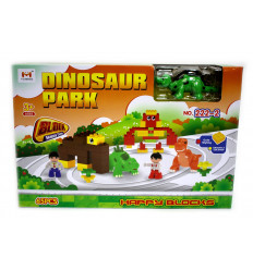 Žaislinės kaladėlės - dinozaurų parkas 222-22